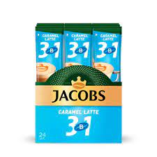 Кава "Jacobs" Карамель Late 3в1 24*12.3г (10)